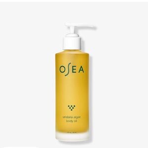 Sea Undaria Algae Body Oil — Yellow Bottle with White Pump